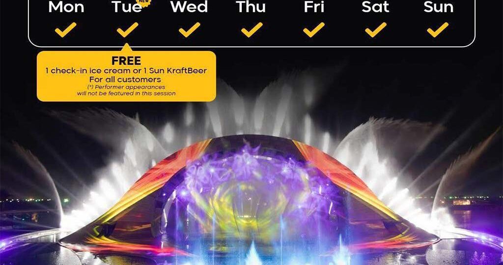 Kiss of the Sea Phú Quốc Lịch diễn mới 7 ngày tuần, ưu đãi vé