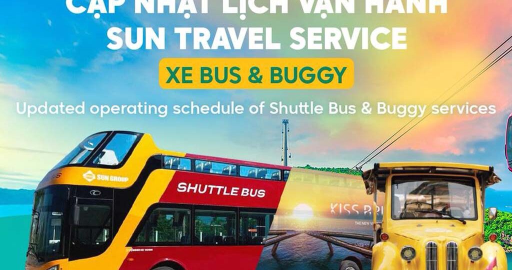 Lịch Xe Bus & Buggy Sunset Town Phú Quốc Mới Nhất Di Chuyển Bãi Khem – Thị Trấn Hoàng Hôn
