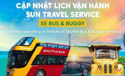 Lịch Xe Bus & Buggy Sunset Town Phú Quốc Mới Nhất Di Chuyển Bãi Khem – Thị Trấn Hoàng Hôn
